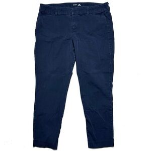 Old Navy Pixie Ankle Pants Navy Blue Women’s 14 Dress Pants